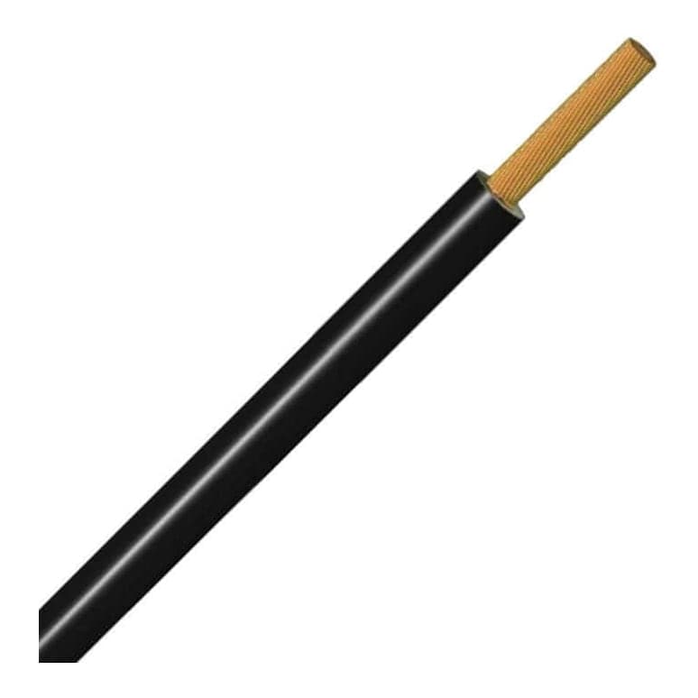 Cable unifilar TOP CABLE H07Z1-K AS · 6mm² negro (metro)