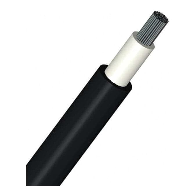 Cable unifilar TOP CABLE ZZ-F · 16mm² SOLAR PV negro (metro) (TOPCABLE-CABLE-ZZ-F-16MM2-SOLAR-PV-NEGRO)