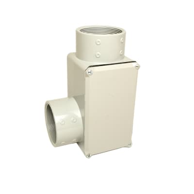 Caja condulet rectangular tipo LL TRAMONTINA 56104/048 · 3" rosca BSP
