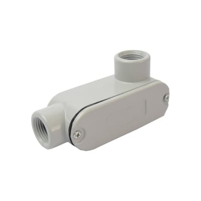 Caja condulet ovalada tipo LR TRAMONTINA 56105/055 · 1 1/2" rosca BSP UL