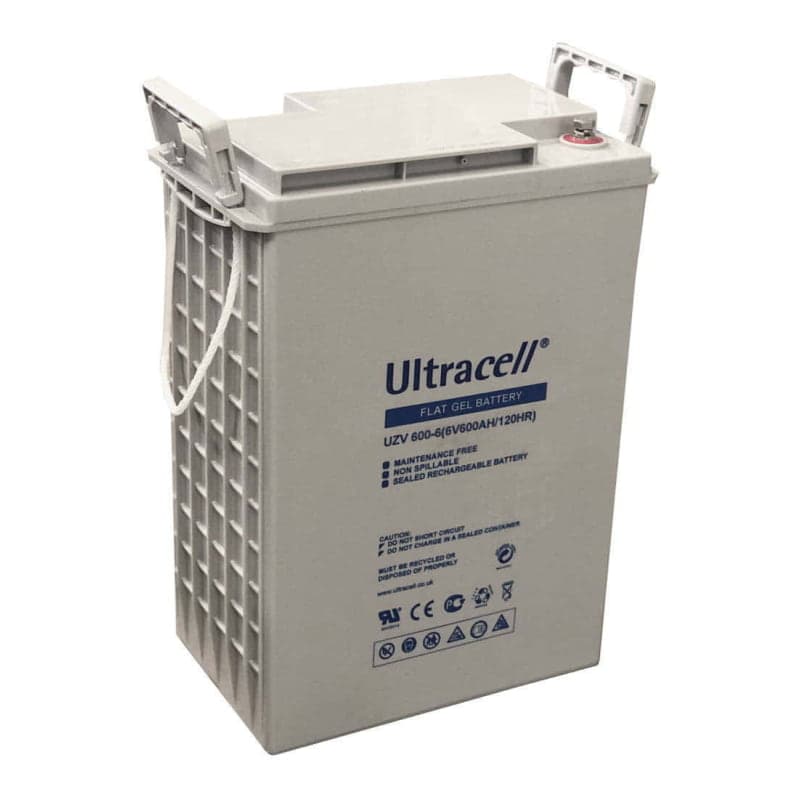 Batería estacionaria GEL ULTRACELL UZV600-6 · 600Ah 6V
