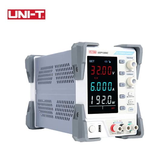 Fuente de alimentación DC programable UNI-T UDP1306C · 32V / 6A, canal unico, potencia 200