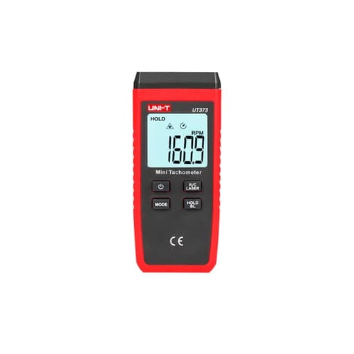 Tacómetro laser digital sin contacto UNI-T UT373 · rango de 2.5-99999 rpm, precision ±