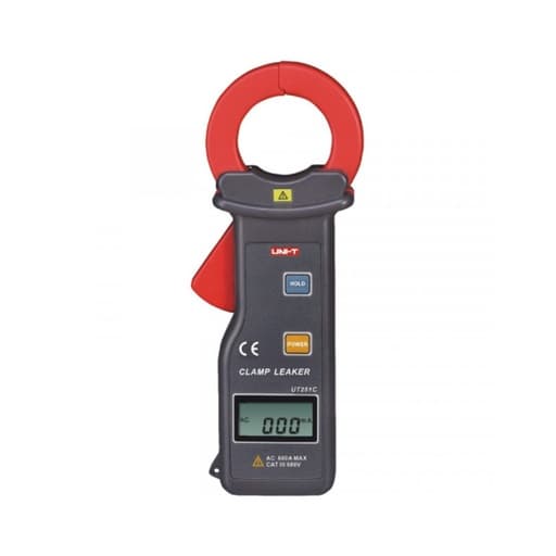 Medidor de corriente de fuga hasta UNI-T UT251C · 60A AC, true RMS, alta sensibilidad