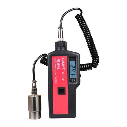 Medidor de vibraciones UNI-T UT312A · aceleracion 0.1-199.9 M/S², velocidad 0.1-199.9mm