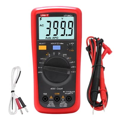 Imagen referencial de la serie: Probador de aislamiento digital UNI-T UT516B · (Megóhmetro) de 12kV