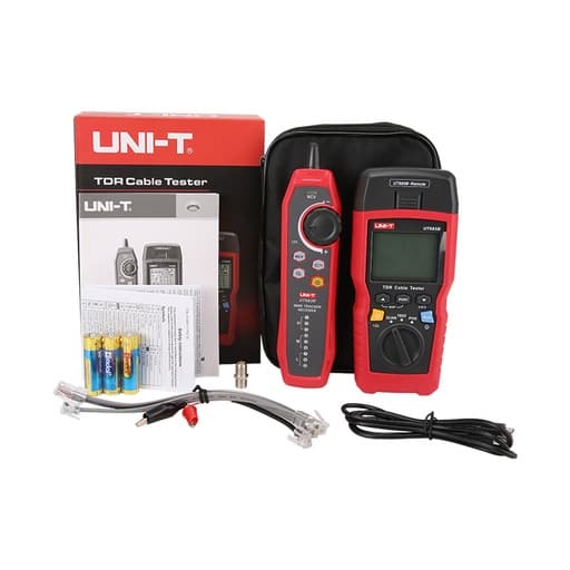 Kit probador de cables de red Y cctv UNI-T UT685B KIT · prueba de longitud, POE Y ping (UT685B-KIT)
