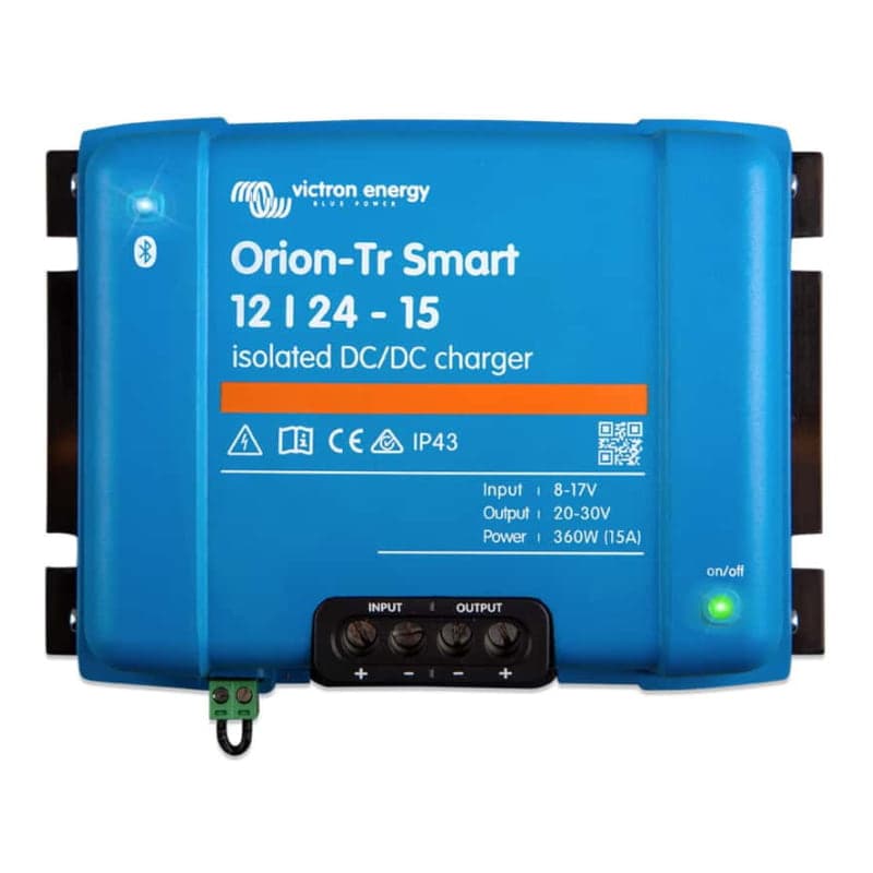 Convertidor VICTRON Smart Orion-Tr · 12V-24V 15A aislado (VICTRON-CONVERTIDOR-SMART-ORION-TR-12V-24V-15A)