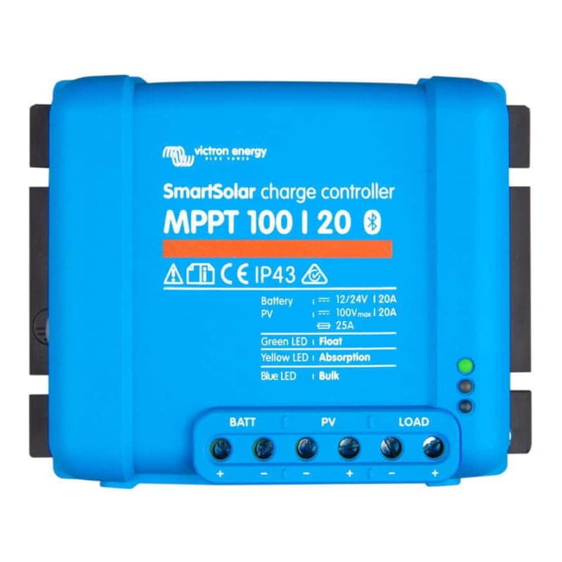 Controlador VICTRON SmartSolar · MPPT 100V 20A (VICTRON-CONTROLADOR-SMARTSOLAR-100V-20A)