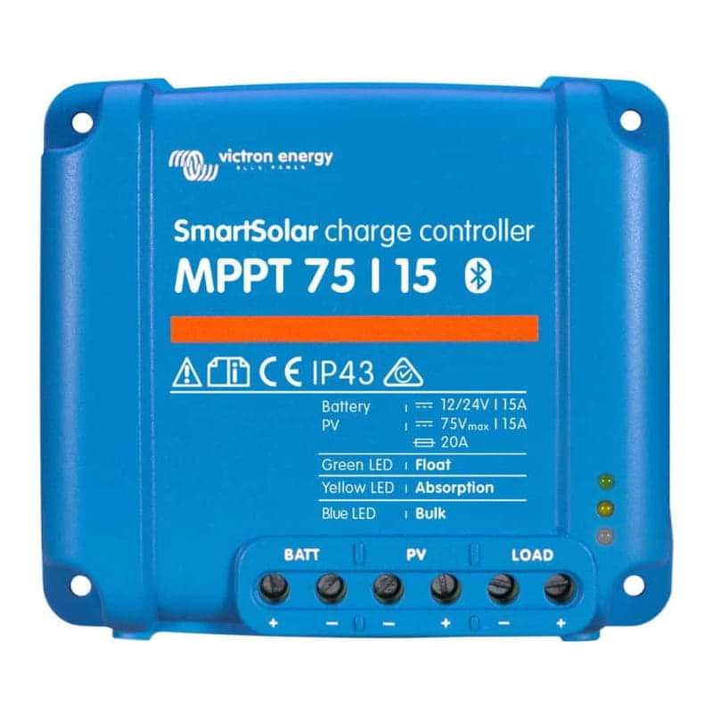 Controlador VICTRON SmartSolar · MPPT 75V 15A (VICTRON-CONTROLADOR-SMARTSOLAR-75V-15A)