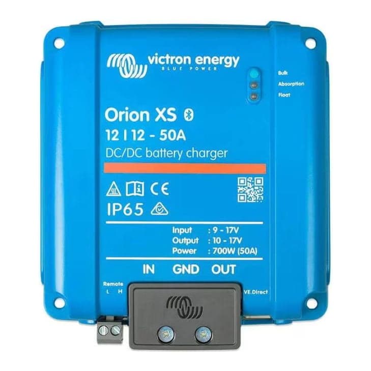 Cargador de batería VICTRON Orion DC/DC · XS 12/12V 50A (VICTRON-CARGADOR-ORION-DC/DC-12/12V-50A)