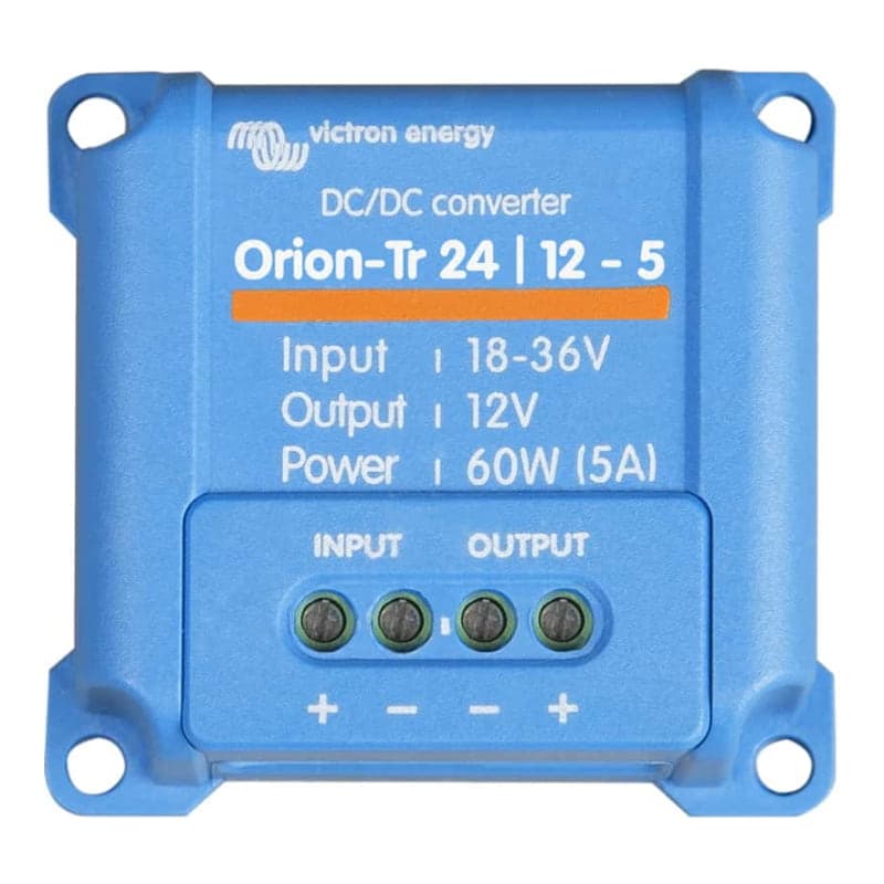Convertidor VICTRON Orion-Tr · 24V-12V 5A (VICTRON-CONVERTIDOR-ORION-TR-24V-12V-5A)