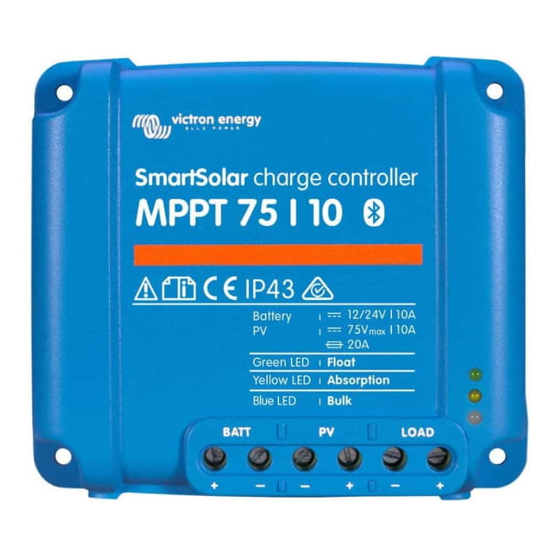 Controlador VICTRON SmartSolar · MPPT 75V 10A (VICTRON-CONTROLADOR-SMARTSOLAR-75V-10A)