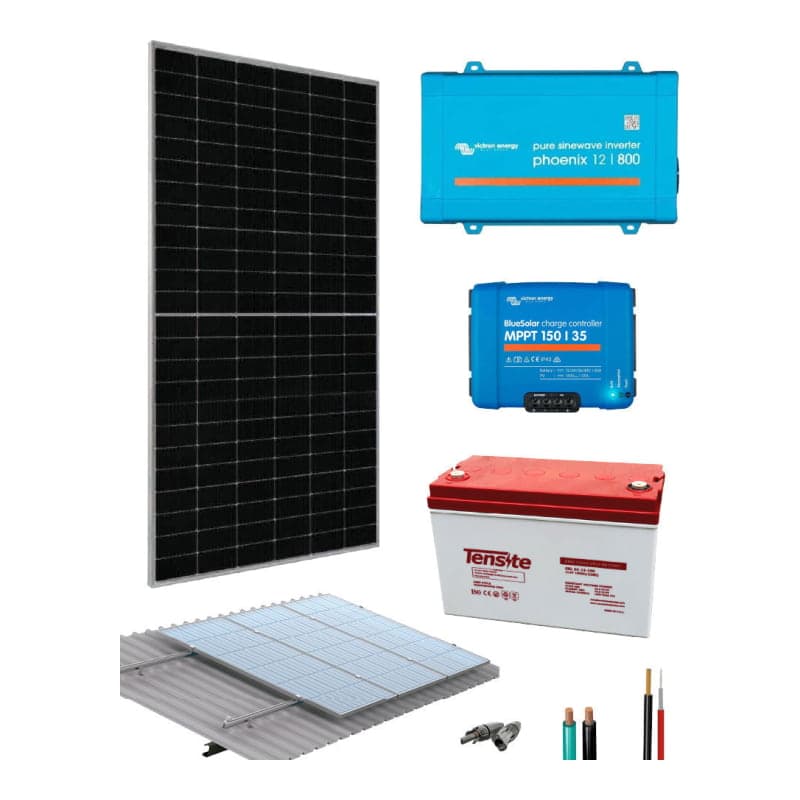 Kit solar aislado básico VICTRON · 640W 12V (VICTRON-KIT-SOLAR-AISL-BASICO-640W-12V)