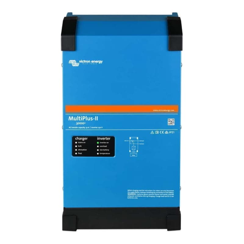 Inversor VICTRON MultiPlus-II · 48V 3000VA 35+32A (VICTRON-INVERSOR-MULTIPLUS-II-48V-3000VA-35+32A)