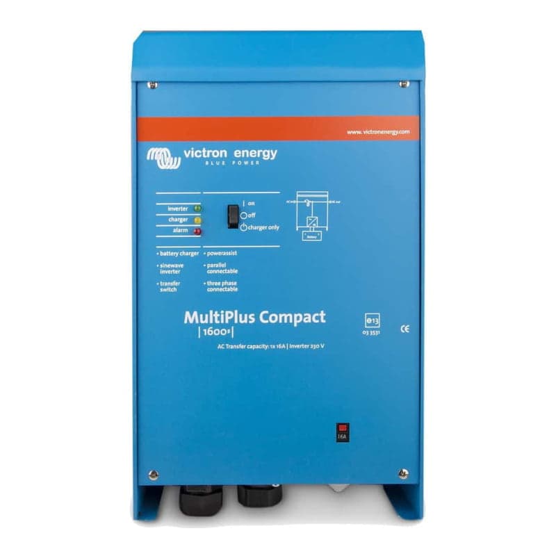 Inversor VICTRON Multiplus Compact · 24V 1600VA 40-16A (VICTRON-INVERSOR-MULTIPLUS-COMPACT-24V-1600VA-40-16A)