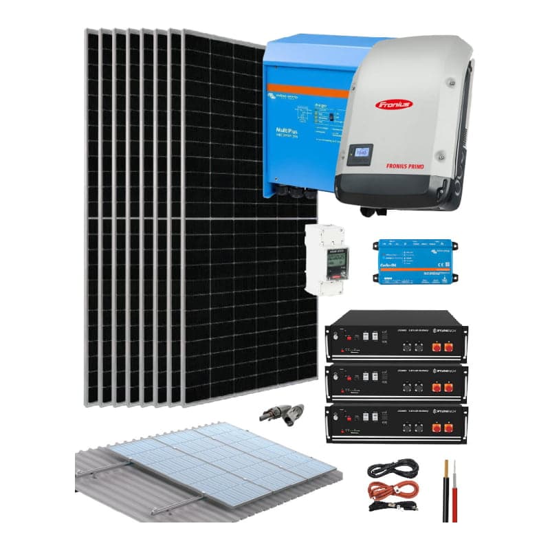 Kit solar híbrido VICTRON Fronius · 3000W 48V monofásico (VICTRON-KIT-HIBRIDO-FRONIUS-3000W-48V)