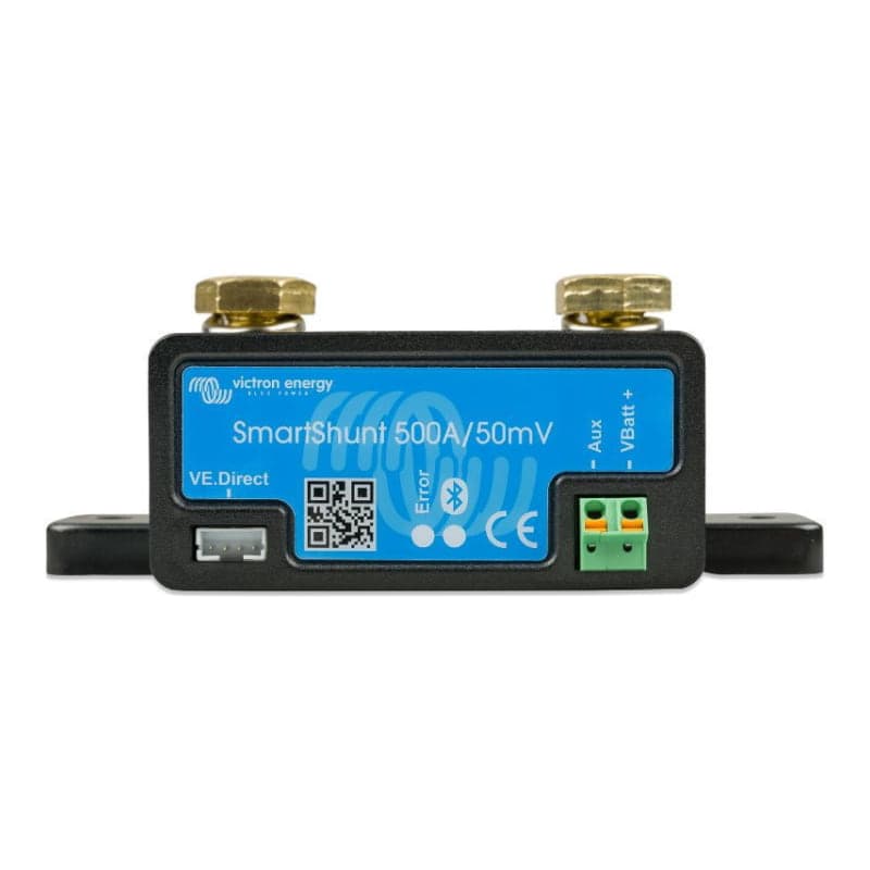 Monitor de batería VICTRON SmartShunt · shunt 500A/50mV, Bluetooth (VICTRON-ACCESORIO-SMARTSHUNT-500A/50MV)