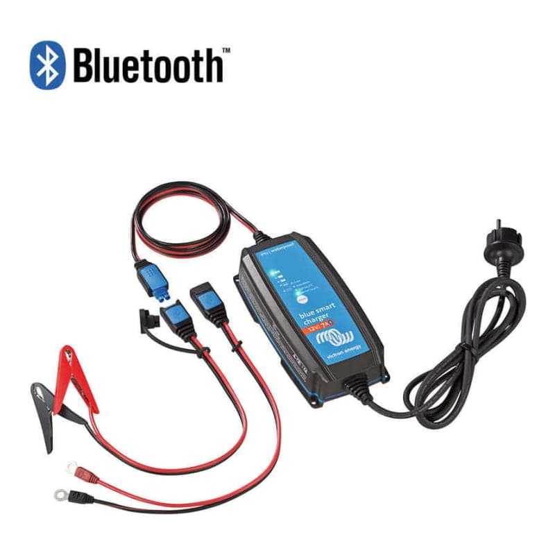 Cargador de baterías VICTRON Smart · 12V 7A IP65 (VICTRON-CARGADOR-SMART-12V-7A-IP65)