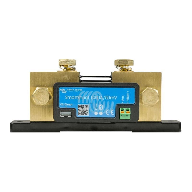 Monitor de batería VICTRON SmartShunt · shunt 1000A/50mV, Bluetooth (VICTRON-ACCESORIO-SMARTSHUNT-1000A/50MV)