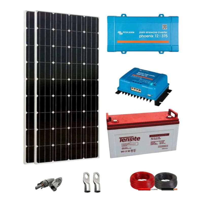 Kit solar aislado portátil VICTRON · 300W 12V (VICTRON-KIT-SOLAR-AISL-PORTATIL-300W-12V)