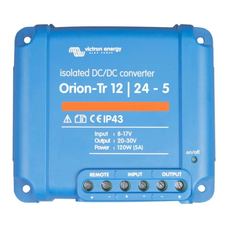 Convertidor VICTRON Orion-Tr · 12V-24V 5A aislado (VICTRON-CONVERTIDOR-ORION-TR-12V-24V-5A)