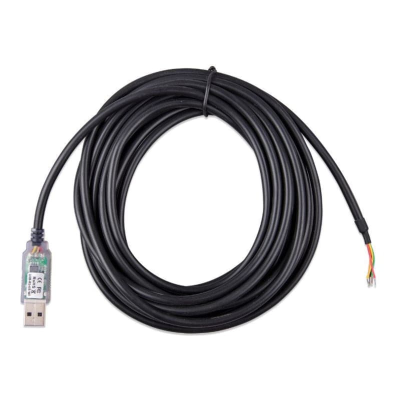 Cable interfaz RS485 a USB VICTRON · 5m (VICTRON-CABLE-RS485-USB-5M)