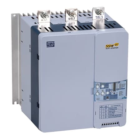 Arrancador suave WEG SSW07 0171 T5 SZ · 200-575VAC, 171A, 60HP/220VAC, 125HP/440VAC (SSW07-0171-T5-SZ)