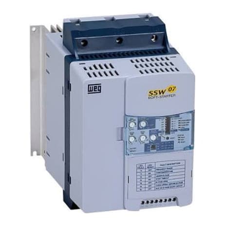 Arrancador suave WEG SSW07 0085 T5 SZ · 200-575VAC, 85A, 30HP/220VAC, 60HP/440VAC (SSW07-0085-T5-SZ)