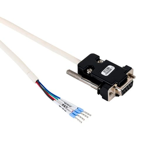 Cable de comunicación HMI remoto WEG CFW500-CCHMIR03M · 3m para CFW500, 9 pines D-Sub