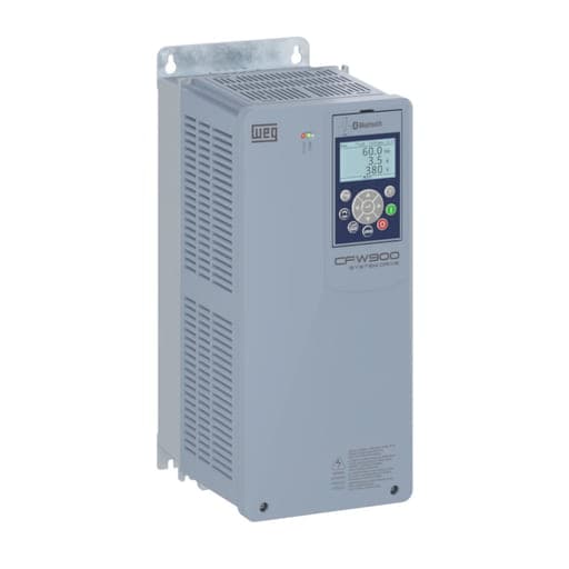 Variador de velocidad WEG CFW900B33P0T4DB20Y2B · 15kW / 20HP, 33A, 380-480V, trifásico
