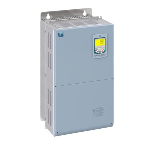 Variador de velocidad WEG CFW500 F 0105 T4 DB20G2 · 56kW / 75HP, 105A, 380-480V, trifásico (CFW500-F-0105-T4-DB20G2)