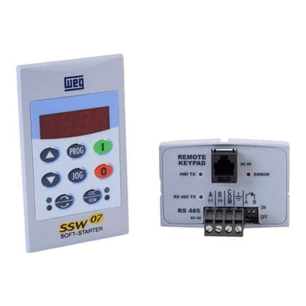Kit de interfaz HMI remota para Soft-Starter WEG SSW07-HMI-REM · SSW-07