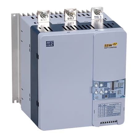 Arrancador suave WEG SSW07 0130 T5 SZ · 200-575VAC, 130A, 50HP/220VAC, 100HP/440VAC (SSW07-0130-T5-SZ)