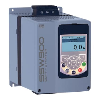 Arrancador suave WEG SSW900 A 0030 T5 E2 · 200-575VAC, 30A, 10HP/220VAC, 20HP/440VAC (SSW900-A-0030-T5-E2)