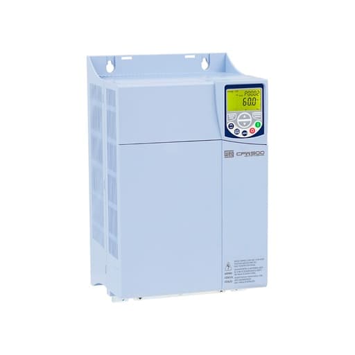 Variador de velocidad WEG CFW500 E 56P0 T2 DB20H00G2 · 15kW / 20HP, 56A, 200-240V, trifásico (WEG-VARIADOR-VELOCIDAD-15KW-56A-200-240V)