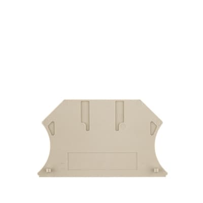 Placa final para bornes WEIDMULLER 1050000000 · (2.5-10mm²) y WPE 2.5 tornillo