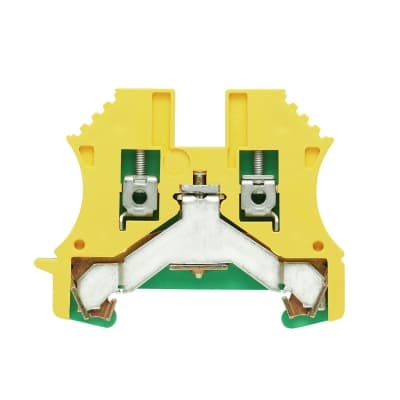 Borne de tierra WEIDMULLER 1010000000 · 2.5mm²(0.5-4mm²) 800V 1 piso/2 conexiones tornillo