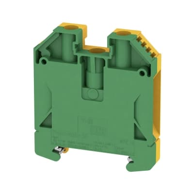 Borne de tierra WEIDMULLER 1010400000 · 16mm²(1.5-25mm²) 1kV 1 piso/2 conexiones tornillo