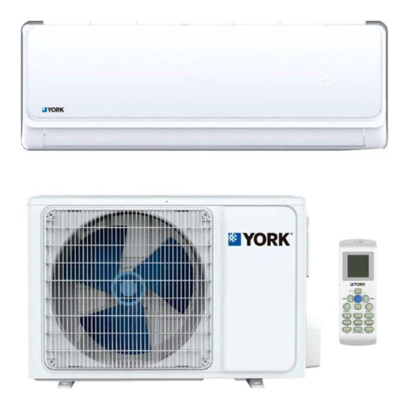 Aire acondicionado split YORK Inverter · 12000BTU monofásico 60Hz 220V (YORK-AIRE-INVERTER-12000BTU-60HZ-220V)