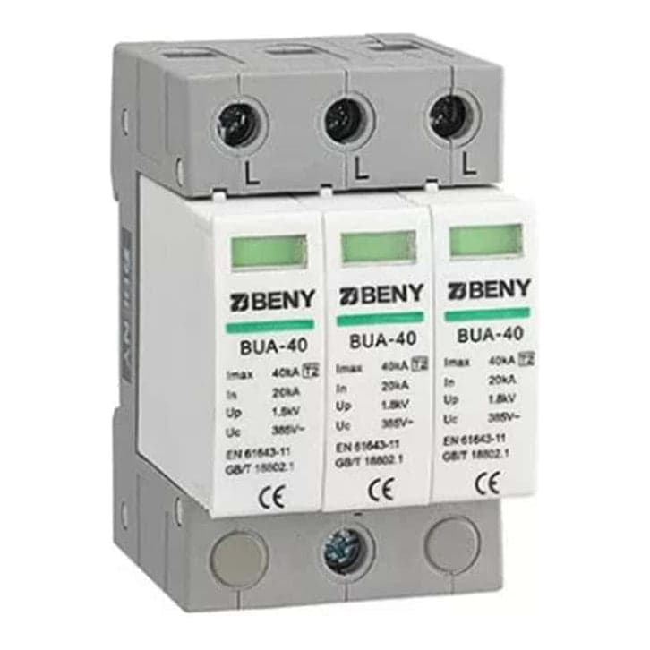 Protección sobretensiones ZJ BENY · 385VAC 3P 40kA (ZJBENY-PROTECCION-SOBRETENSIONES-385VAC-3P-40KA)