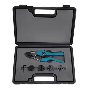 Prensa manual para terminal con kit de matrices ZUPPER T03C-5D · intercambiables