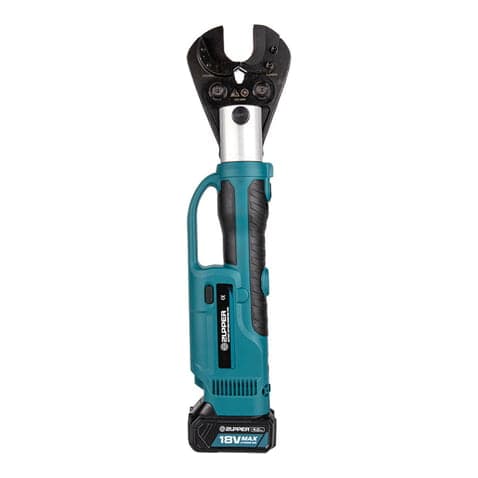 Herramienta hidráulica A batería crimpado Y corte rango ZUPPER PZ-400C · 16-400mm²